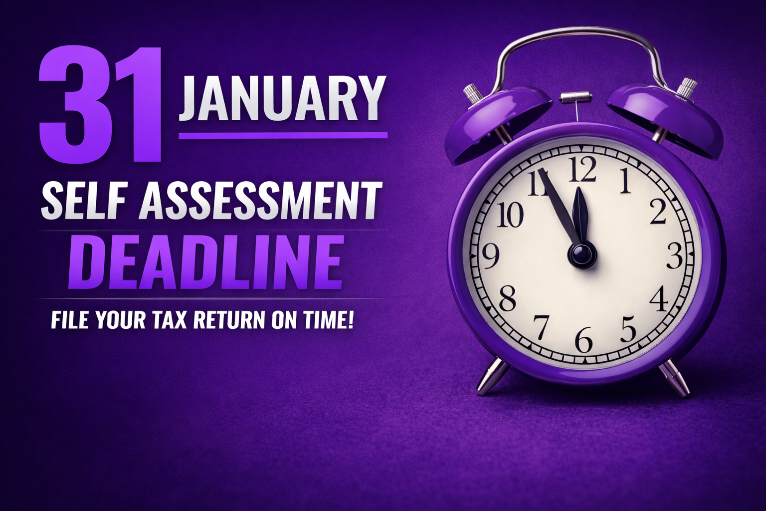 Self Assessment Deadline