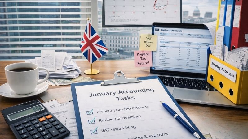 January Accounting Checklist for UK Small Businesses